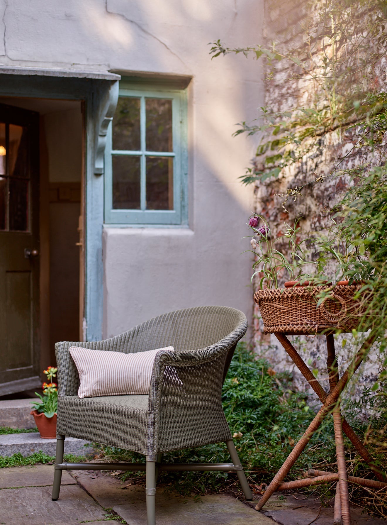 Fauteuil en osier Ledbury Lloyd Loom