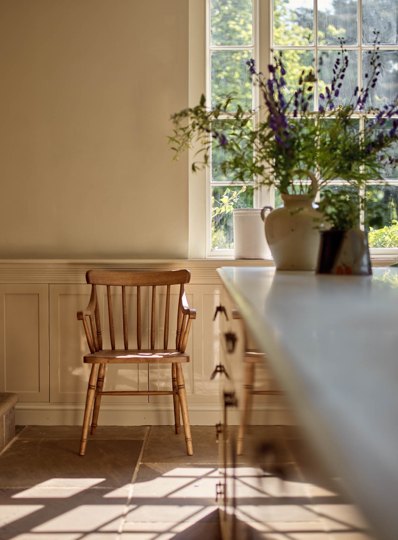 Chaise à découper en chêne Turner