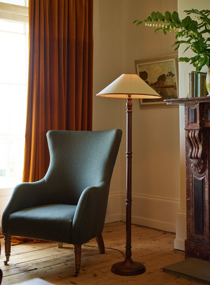 Fauteuil à oreilles Bromley, laine de mousse