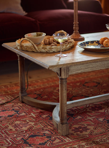 Table basse en chêne Edith