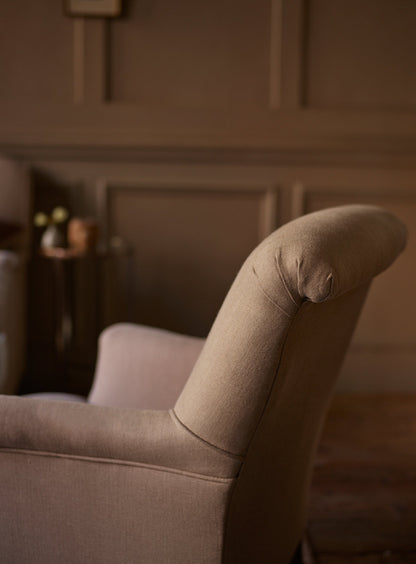 Fauteuil Finley, lin naturel