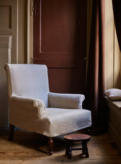 Fauteuil Wilford, lin naturel