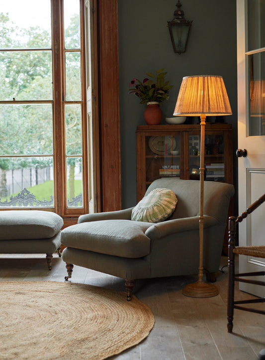Fauteuil Remy, lin mousseux