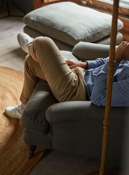 Fauteuil Remy, lin mousseux