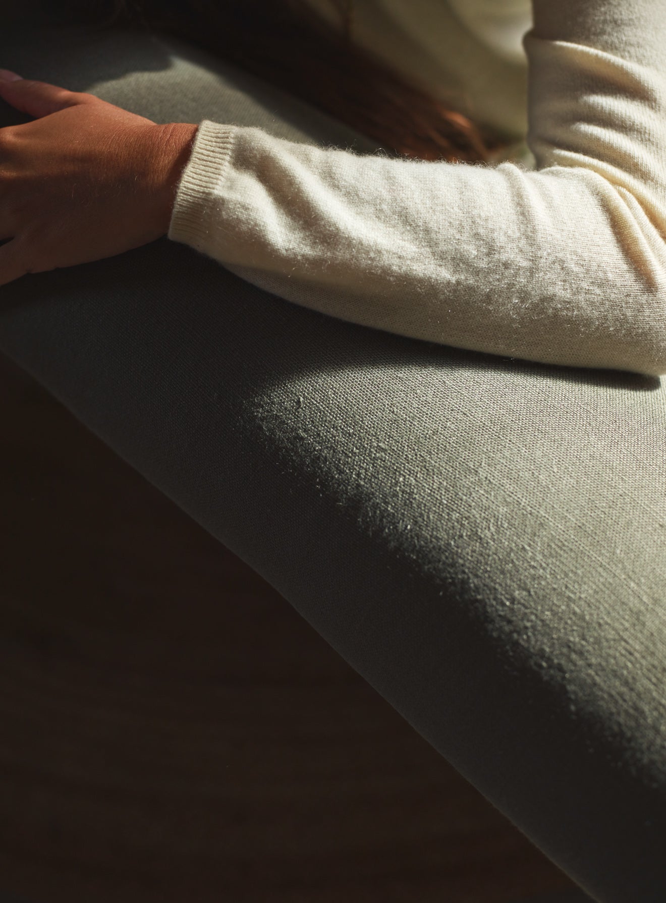 Fauteuil Remy, lin mousseux