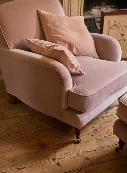 Fauteuil Abington, velours Clover