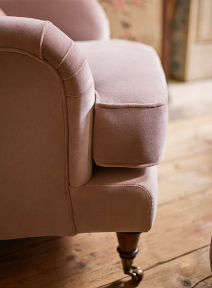 Fauteuil Abington, velours Clover