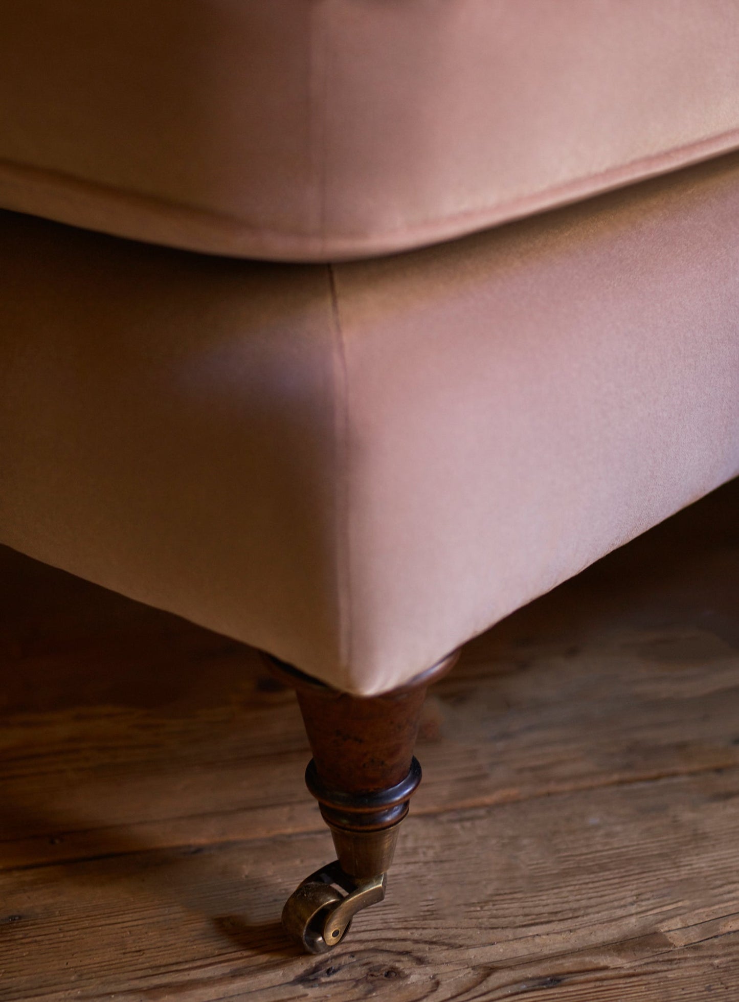 Tabouret Abington, velours Clover