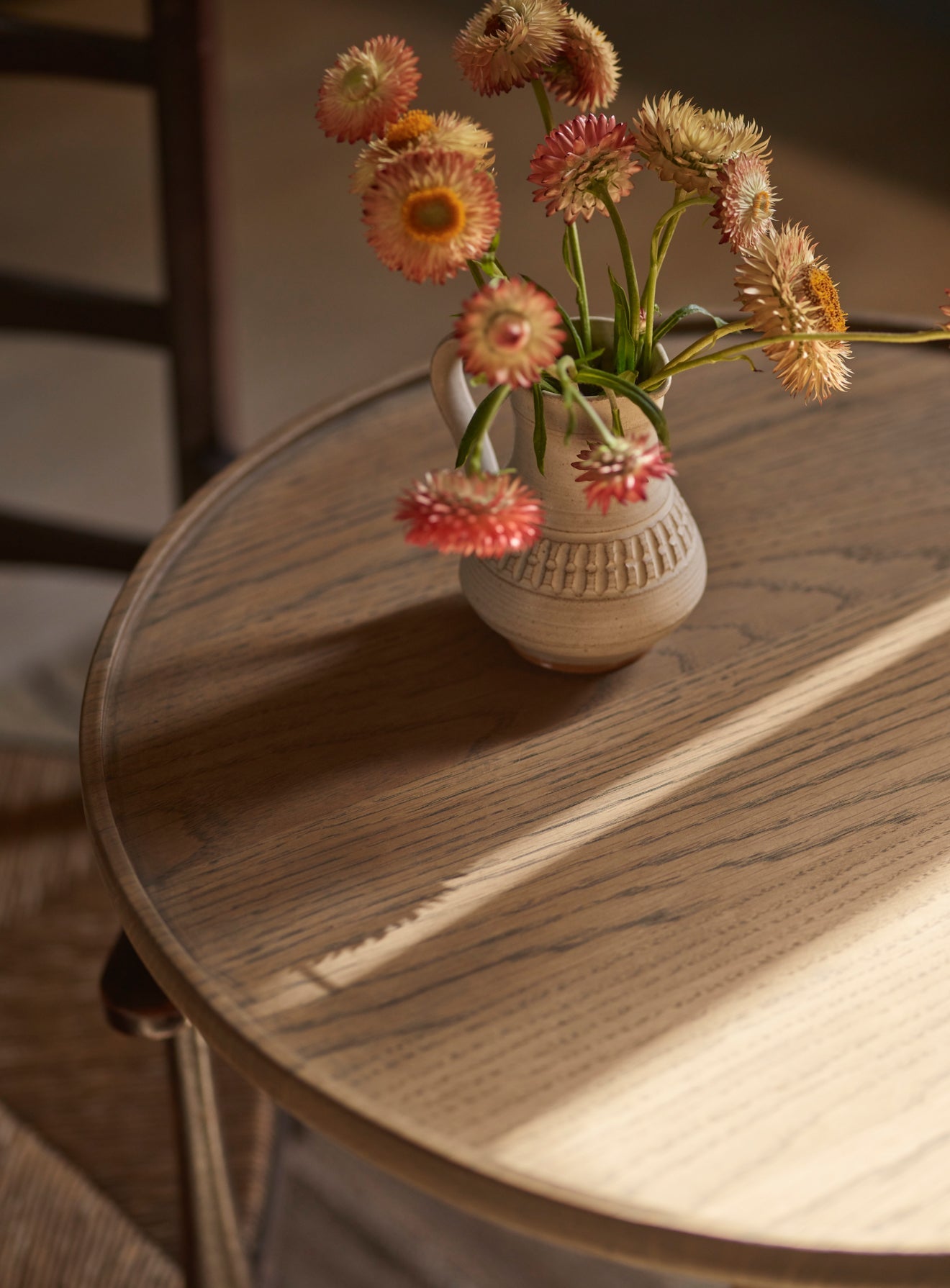 Table d'appoint en chêne Stanton