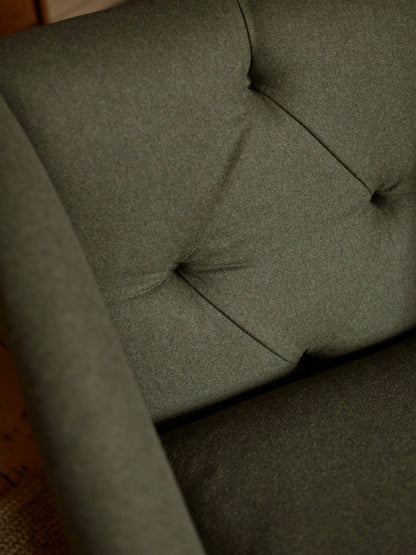 Fauteuil Elbert, laine de mousse