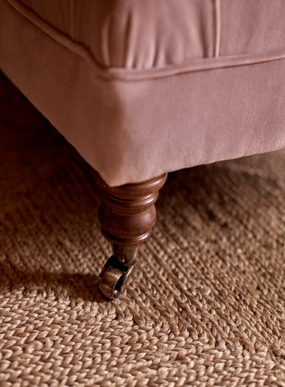 Ottoman Elbert, velours Clover