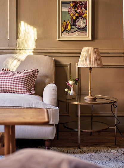Table basse en laiton Ingram