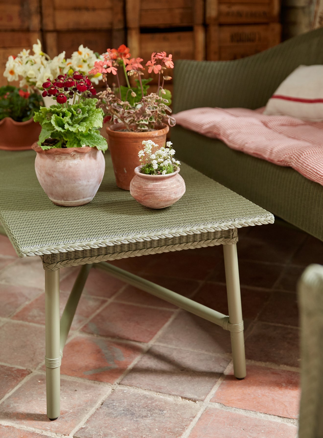 Table basse en osier Ledbury Lloyd Loom