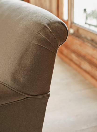 Fauteuil Remy, lin naturel